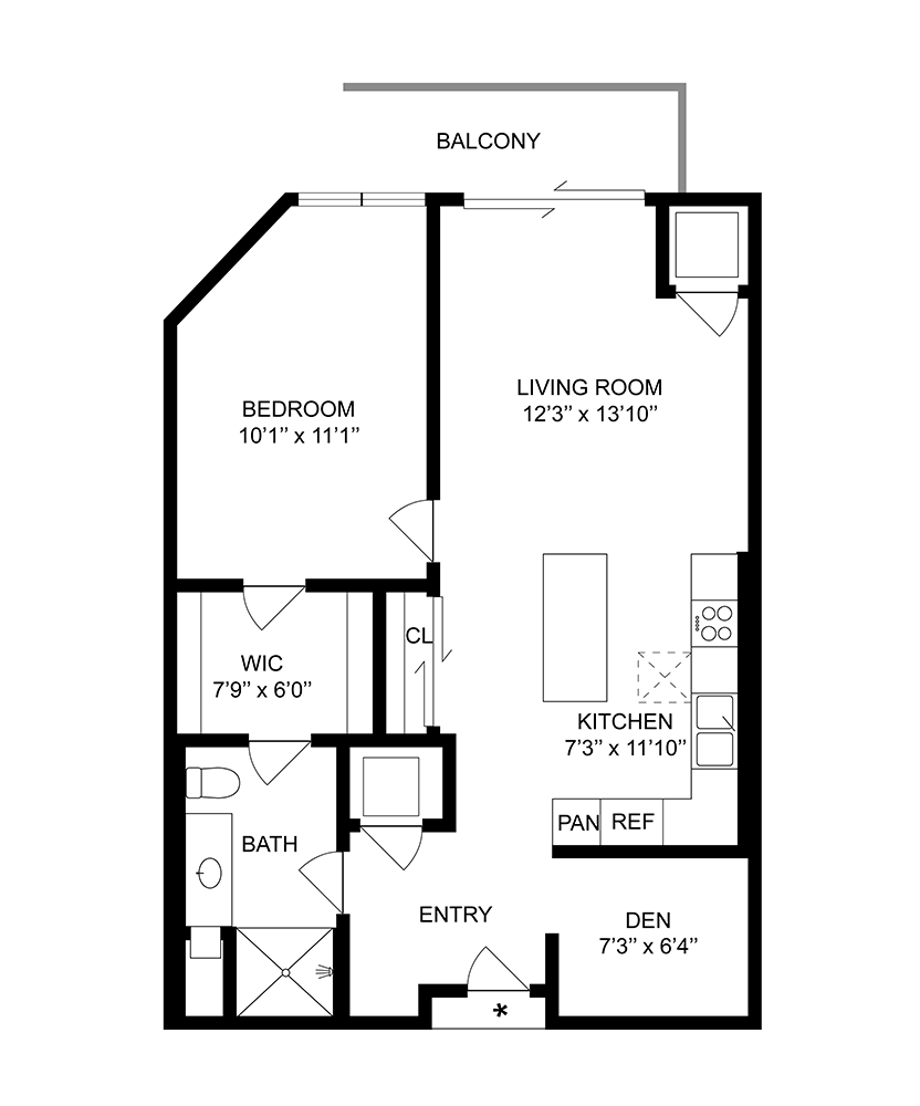 Humphrey A11 floor plan